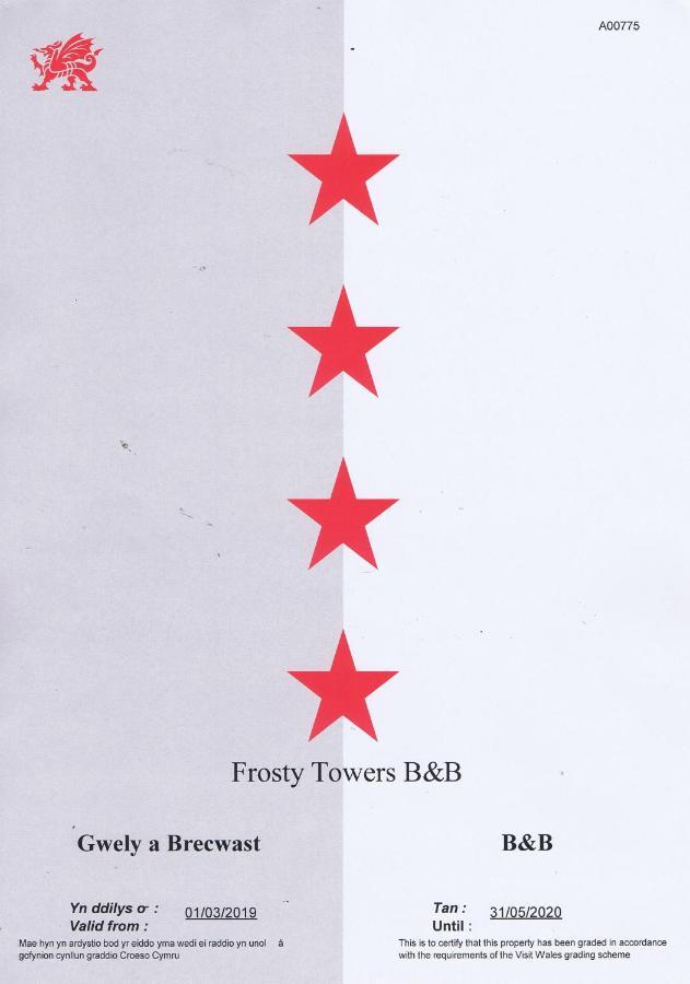 Bed and Breakfast Frosty Towers Лландидно Экстерьер фото